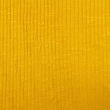 Viscose Polyester Stretch Rib Knit Fabric, 213 gsm — Yellow