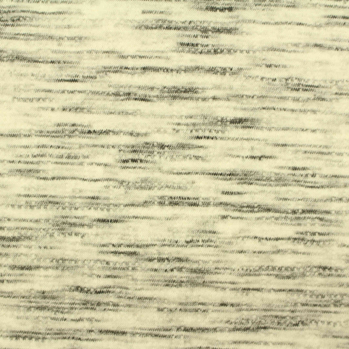 Cream Marl French Terry, Poly-Cotton, 243 gsm