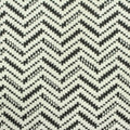 Black Zigzag Jacquard, Polyester, 206 gsm
