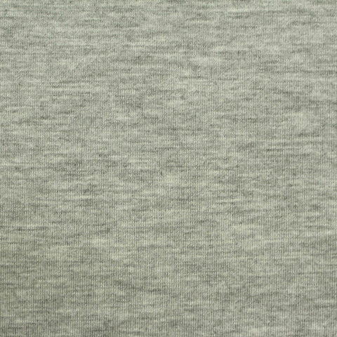 Light Grey Marl Jersey Knit, Viscose, 158 gsm
