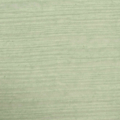 Light Green Marl Knit, Poly-Cotton