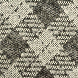 Black Abstract Jacquard, Polyester