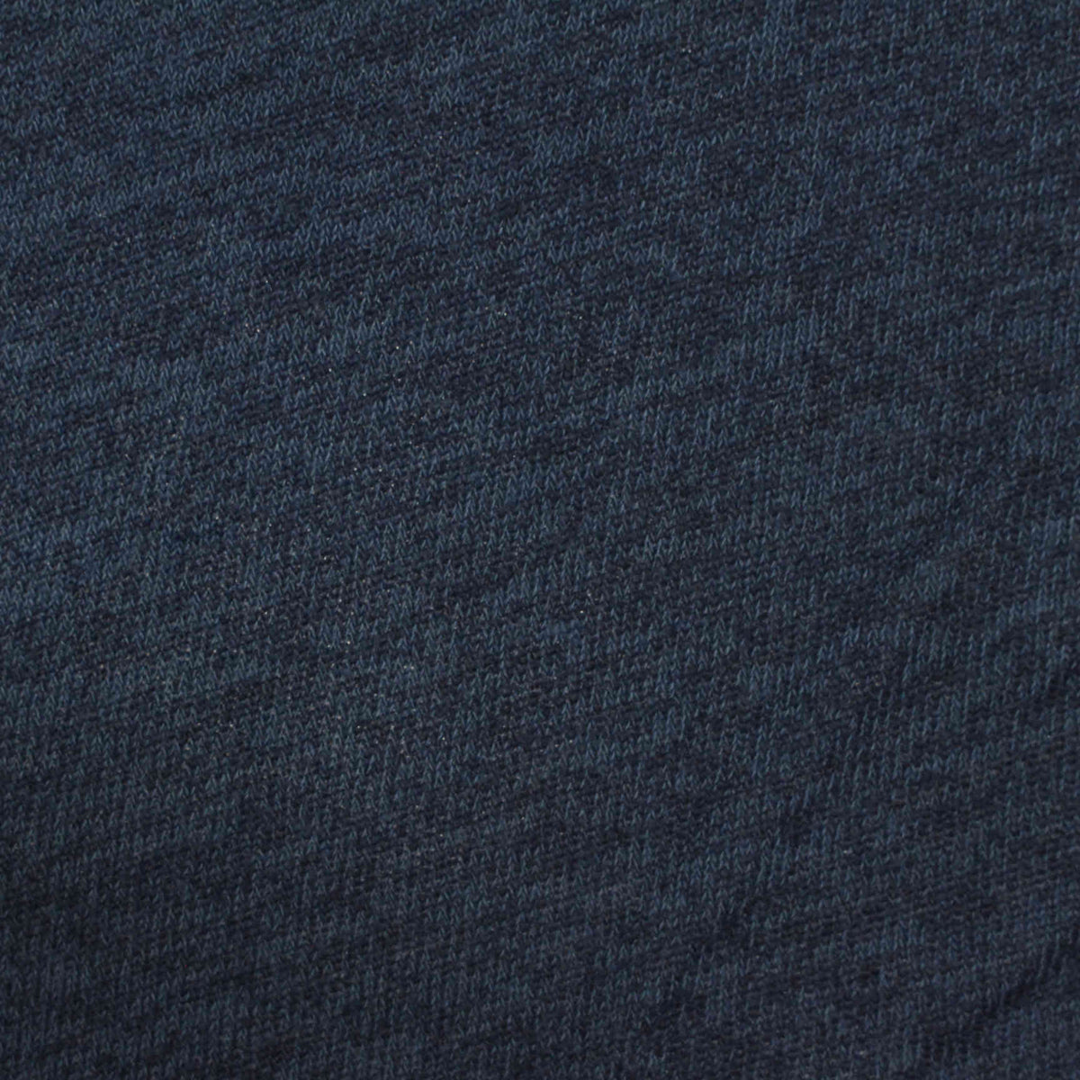 Dark Blue Marl Chunky Knit, Polyester, 183 gsm