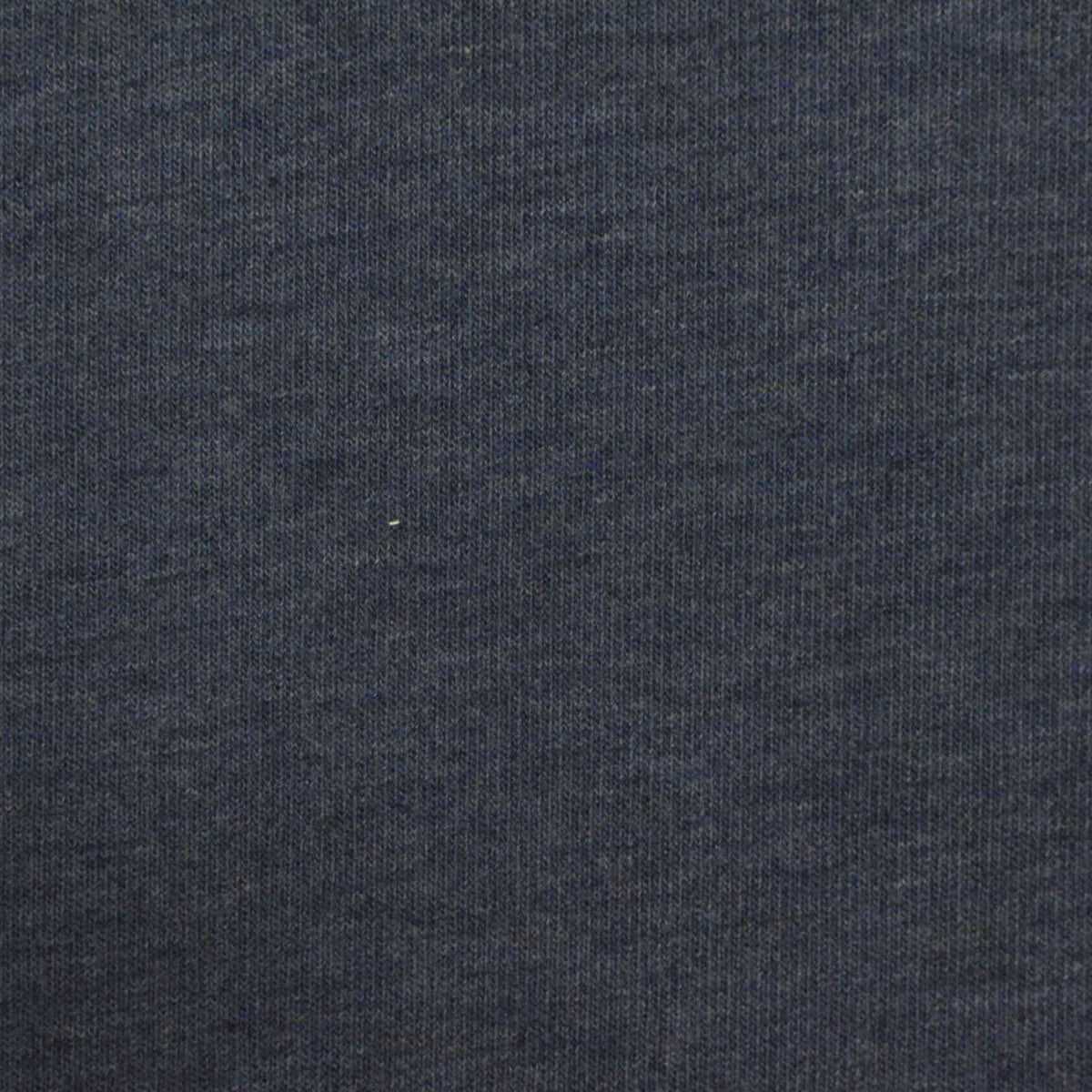 Dark Blue-Grey Marl Rib Knit, Poly-Viscose