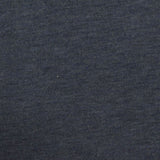 Dark Blue-Grey Marl Rib Knit, Poly-Viscose