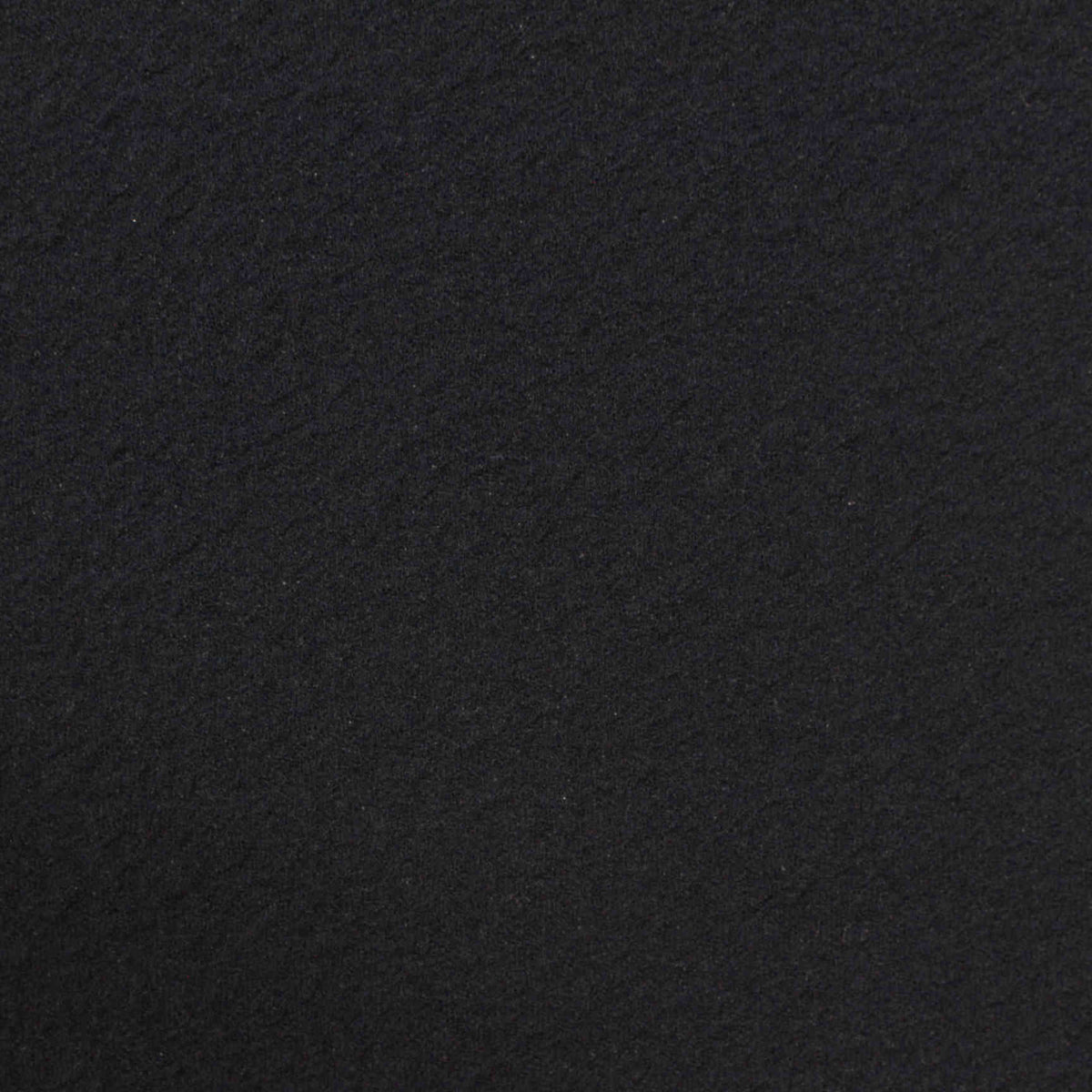 Jacquard Polyester Stretch Knit Fabric, 195 gsm — Black