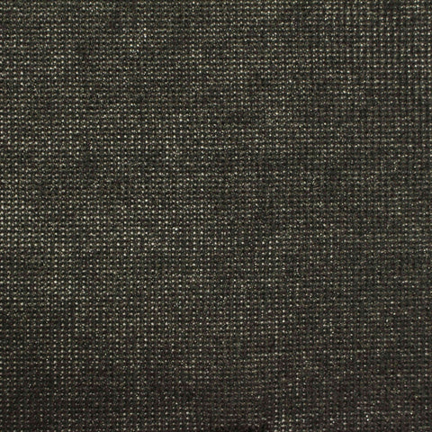 Dark Grey Marl Rib Knit, Polyester, 175 gsm