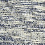 Blue Marl Chunky Knit, Viscose-Poly — texture