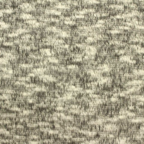 Cream Marl Chunky Knit, Viscose-Poly, 235 gsm