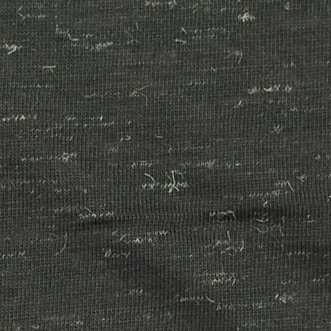 Dark Grey-Green Marl Jersey Knit, Polyester, 140 gsm