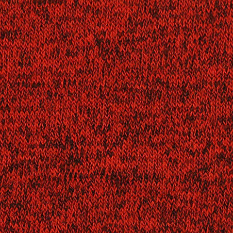 Red Marl Chunky Knit, Viscose-Poly, 218 gsm