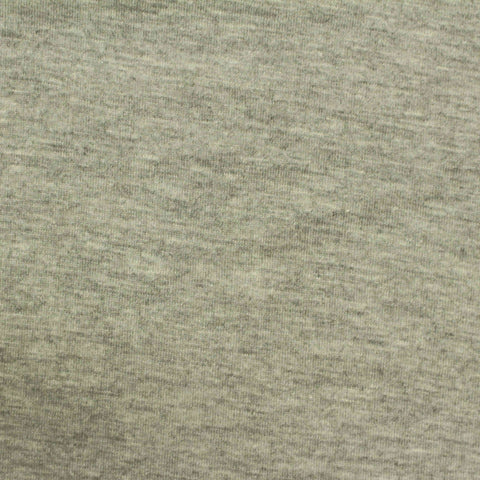 Polyester Cotton Jersey Knit Fabric, 131 gsm, 160 cm — Grey