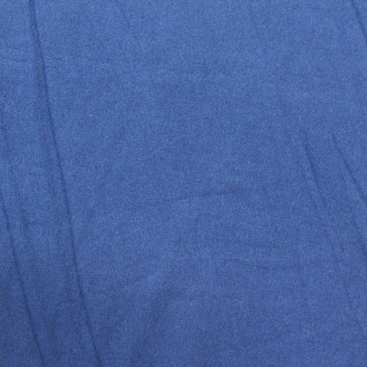 Brushed Polyester Stretch Jersey Knit Fabric, 146 gsm — Blue