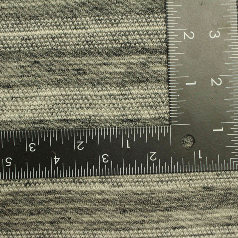 Dark Grey Heathered-Marl Mesh, Cotton-Poly