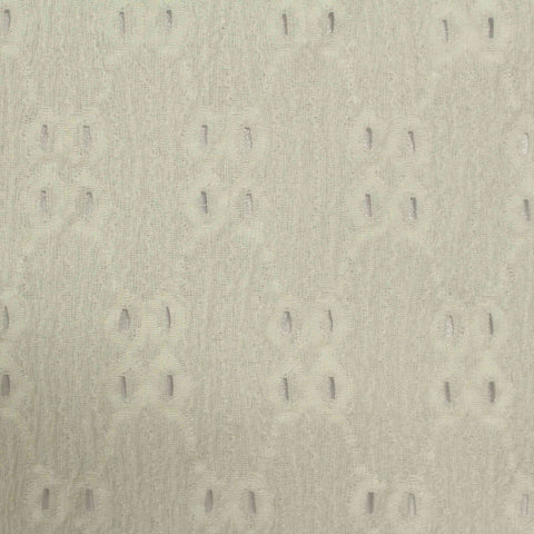 Green Circles Warp Knit, Polyester