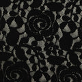 Black Floral Lace, Nylon, 134 gsm