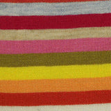 Multi Horizontal-Stripe Jersey Knit, Viscose — texture