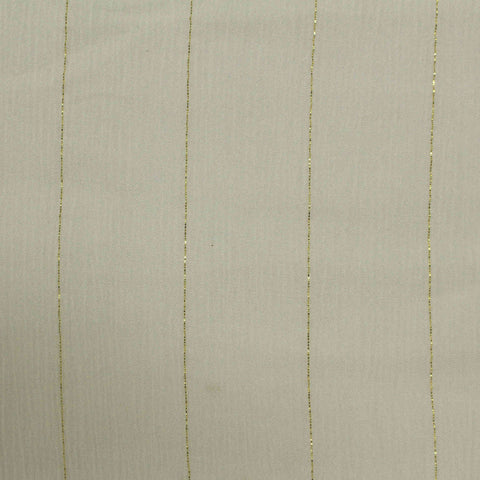 Gold Vertical-Stripe Woven, Viscose