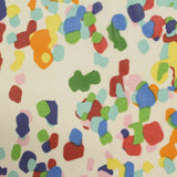 Multicolor Abstract Chiffon, Polyester