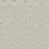 Cream Floral Woven, Cotton — texture