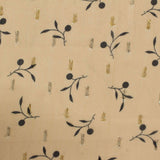 Gold Branches Chiffon, Polyester