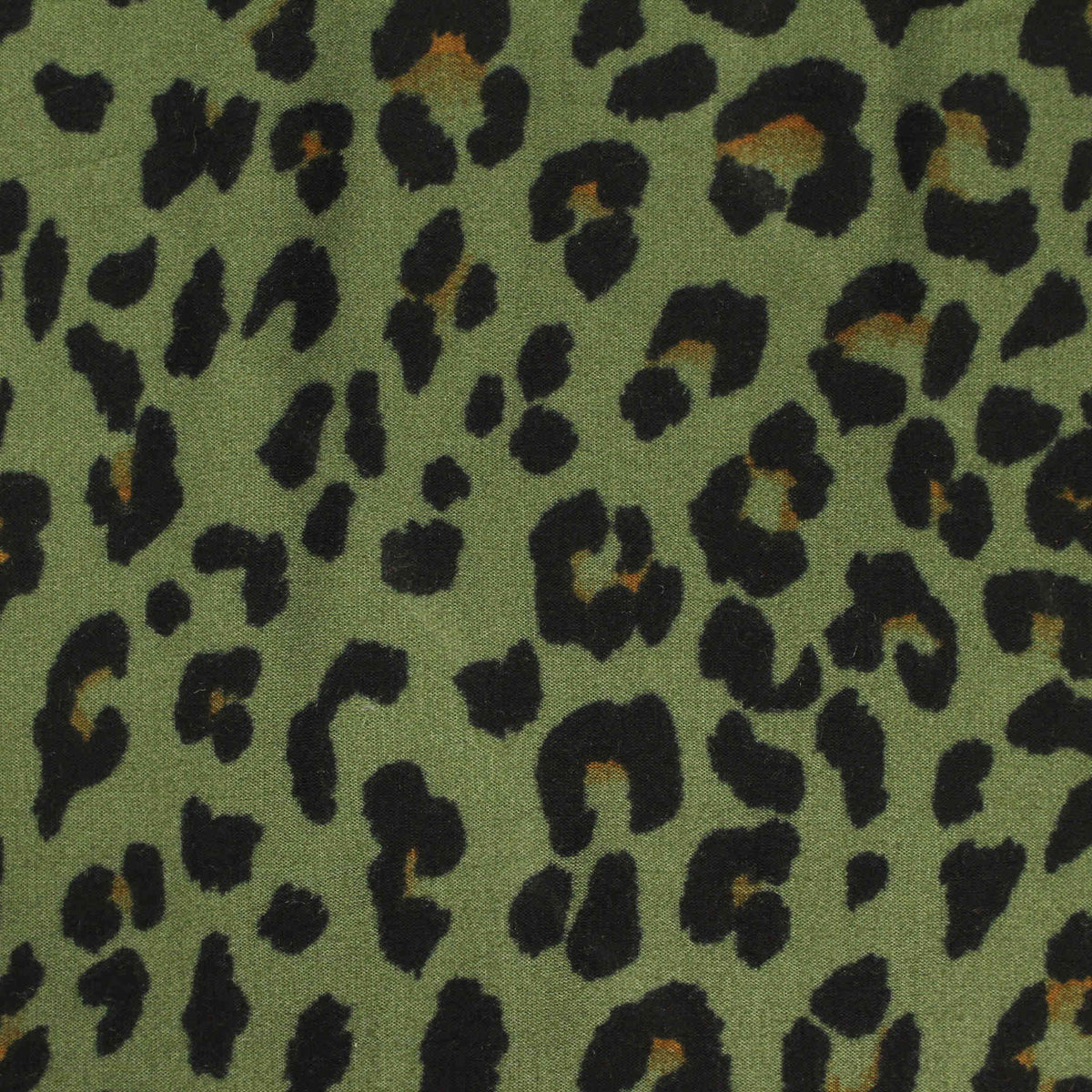Green Leopard Knit