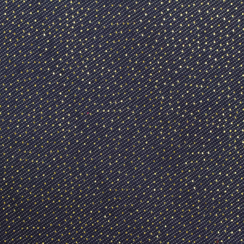 Cotton Polyester Denim Fabric, 216 gsm, 165 cm — Navy