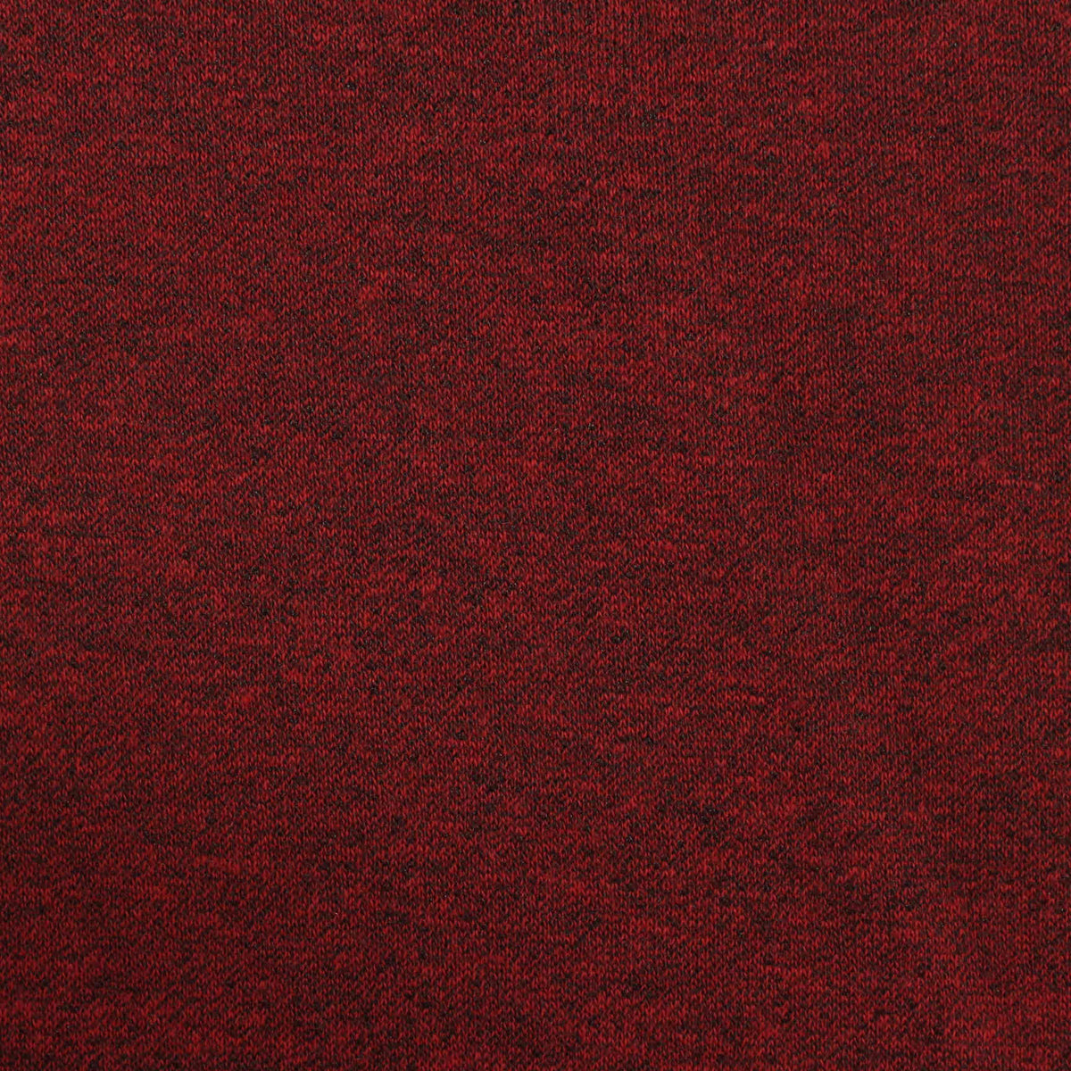 Red Marl French Terry, Cotton-Poly, 244 gsm