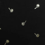 Gold Palm Jersey Knit, Cotton-Modal