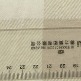 Cream Check Knit, Polyester — texture