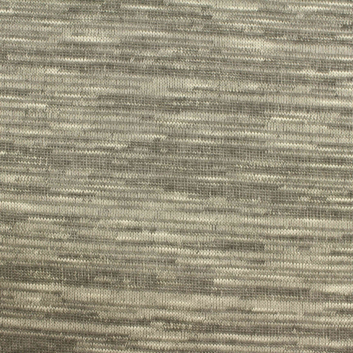 Dark Grey Heathered-Marl Jersey Knit, Viscose-Poly, 179 gsm