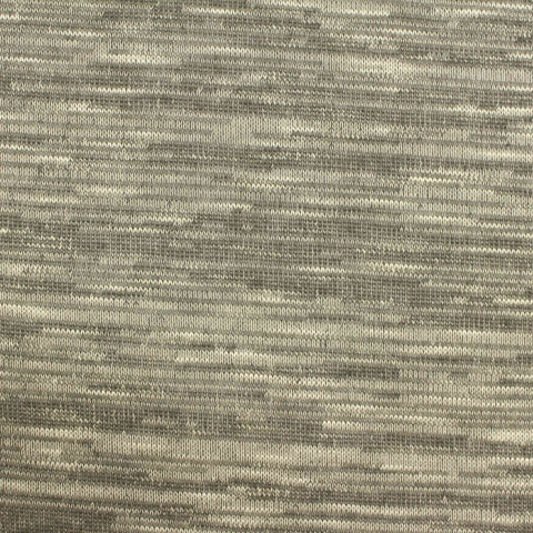 Dark Grey Heathered-Marl Jersey Knit, Viscose-Poly, 179 gsm