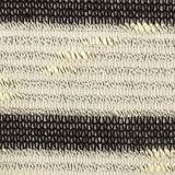 Black Stripes Chunky Knit, Poly-Viscose — texture