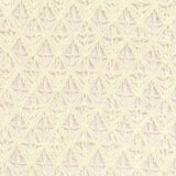 Cream Tone-on-Tone Chunky Knit, Polyester — texture