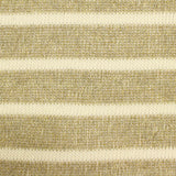 Cream Horizontal-Stripe Chunky Knit, Viscose-Poly