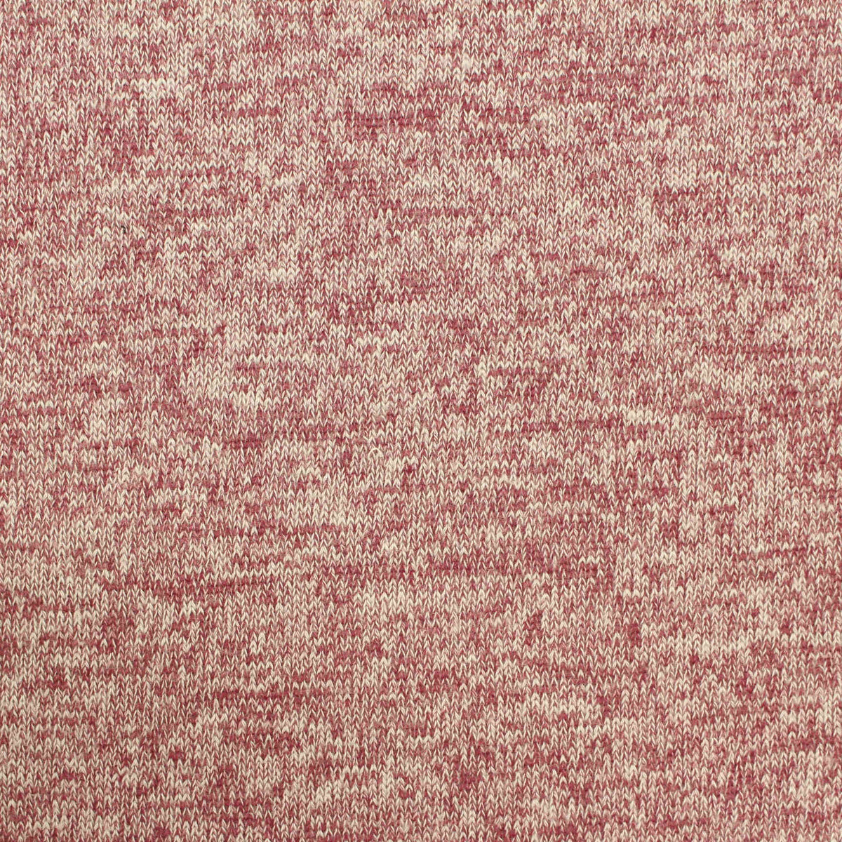 Red Marl Chunky Knit, Viscose-Poly, 219 gsm