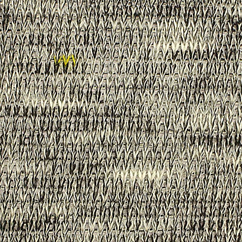 Grey Horizontal-Stripe Chunky Knit, Viscose-Poly, 152 gsm