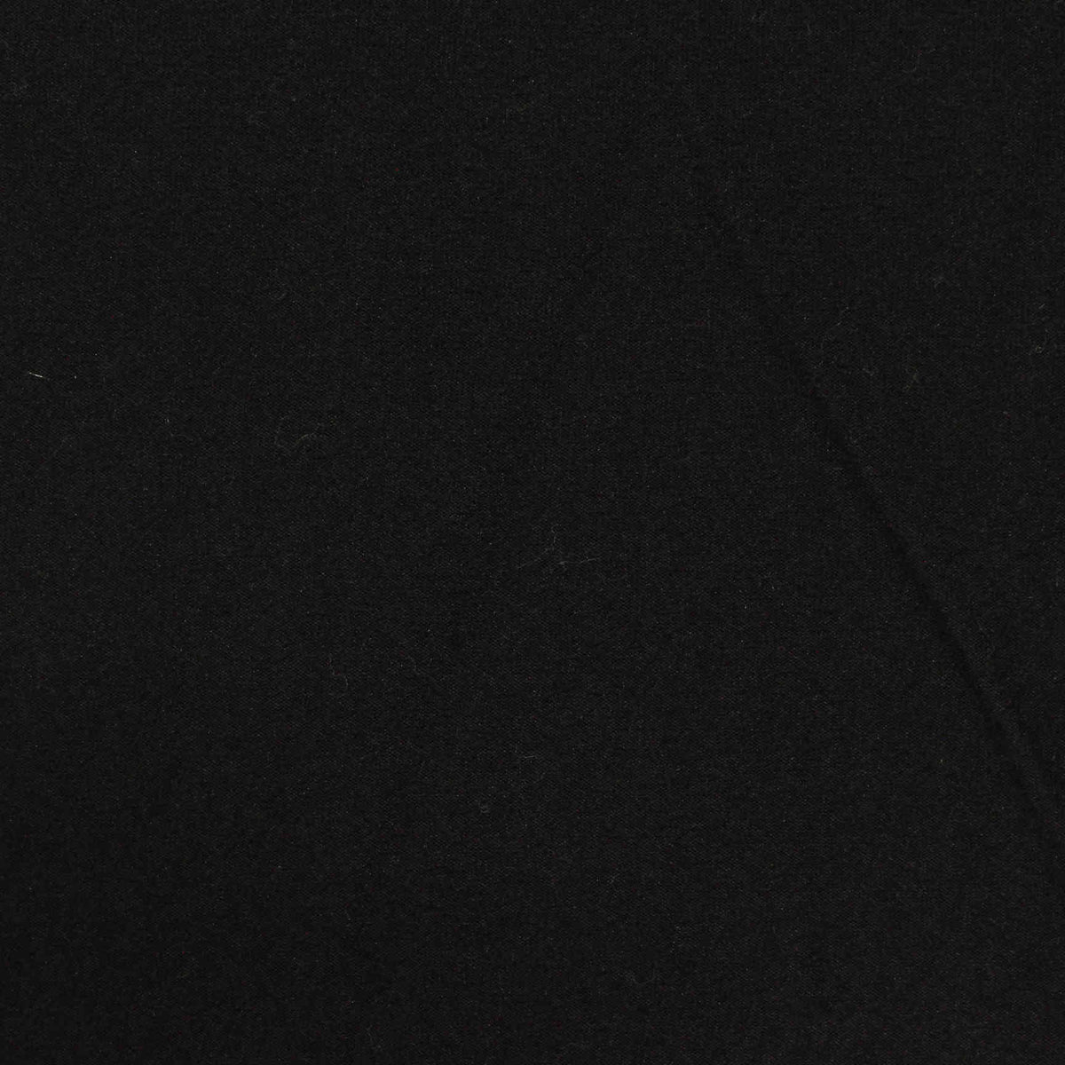 Slub Polyester Stretch Jersey Knit Fabric, 251 gsm, 150 cm — Black
