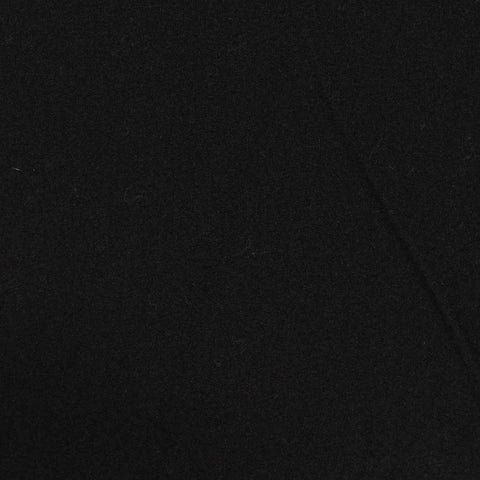 Slub Polyester Stretch Jersey Knit Fabric, 251 gsm, 150 cm — Black