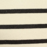 Black Stripes Chunky Knit, Viscose-Poly