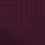 Deep Plum Marl Rib Knit, Polyester