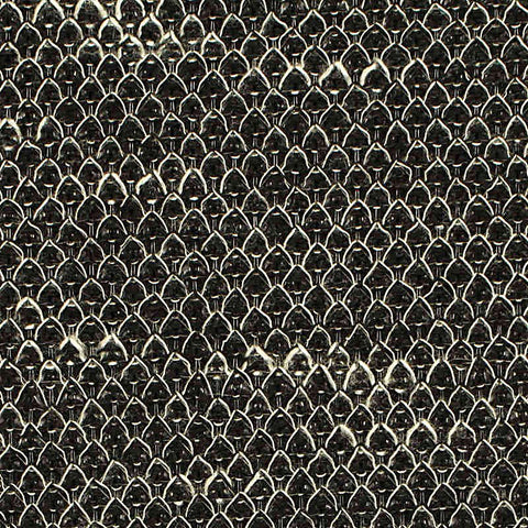 Black Animal Print Chunky Knit, Poly-Viscose