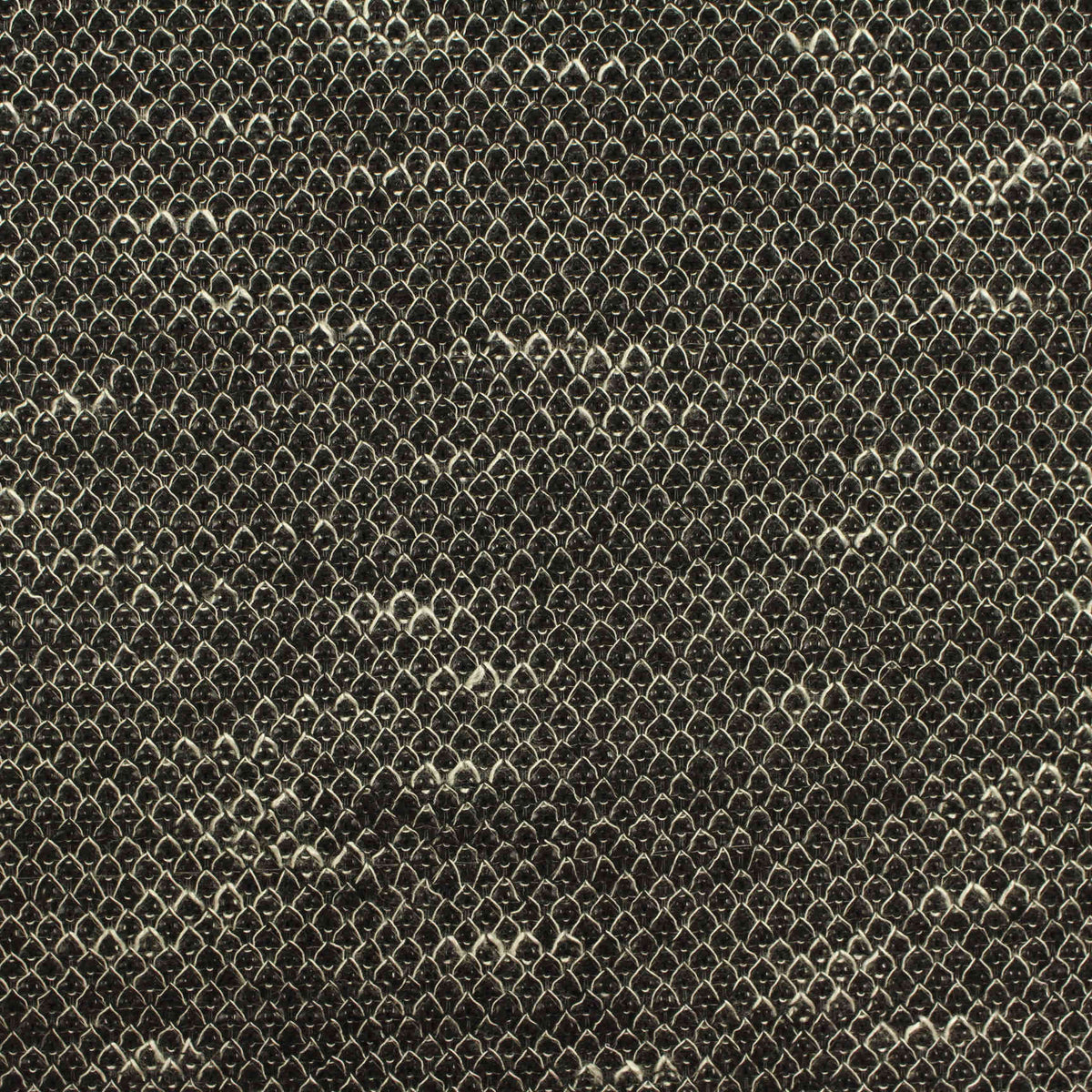 Black Animal Print Chunky Knit, Poly-Viscose