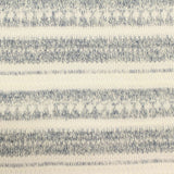 Cream Horizontal-Stripe Chunky Knit, Poly-Viscose