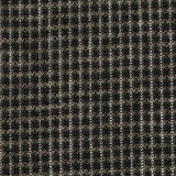 Black Check Rib Knit — texture