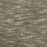 Black Marl Interlock Knit, Viscose-Poly