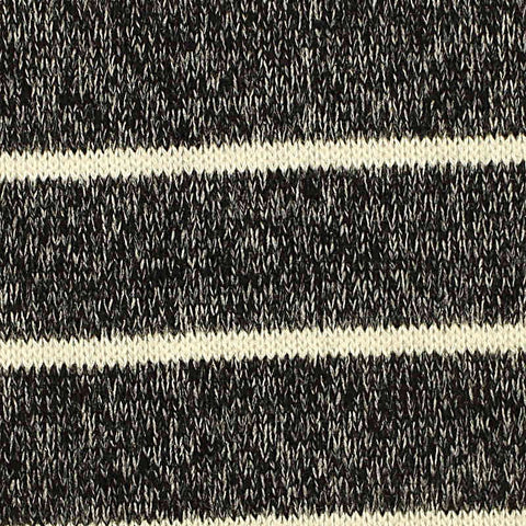 Off-White Stripes Chunky Knit, Viscose-Poly