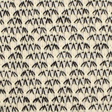 Black Chevron Chunky Knit, Polyester — texture