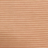 Peach Horizontal-Stripe Chunky Knit, Poly-Viscose