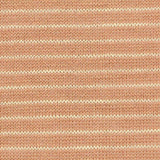 Peach Horizontal-Stripe Chunky Knit, Poly-Viscose — texture